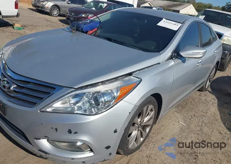 2013 Hyundai Azera из США, поврежденный, VIN KMHFG4JG7DA309243